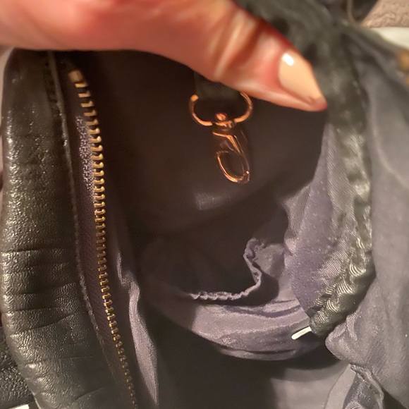 Claudine & Ash black leather Diaper bag - Picture 10 of 11